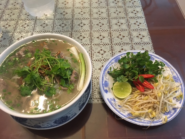 A plate of local Hoi An food