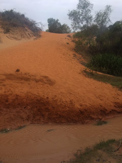 Wading along the Fairy Stream in Mui Ne