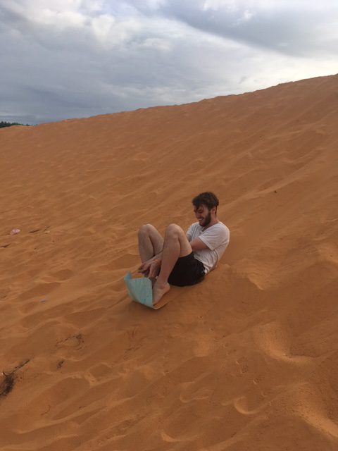 The red sand dunes of Mui Ne