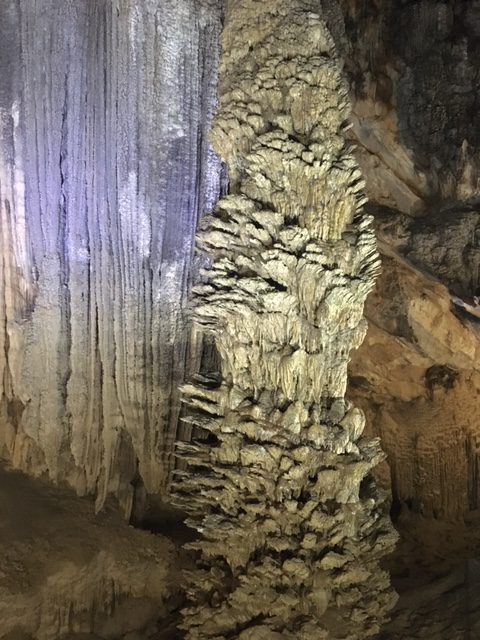 The vast interior of Paradise Cave