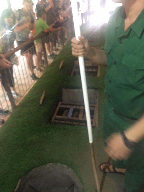 A disguised ventilation shaft for the Cu Chi tunnels